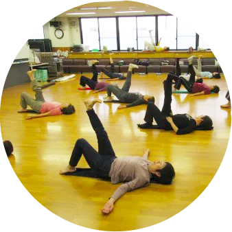 寝ころびストレッチ